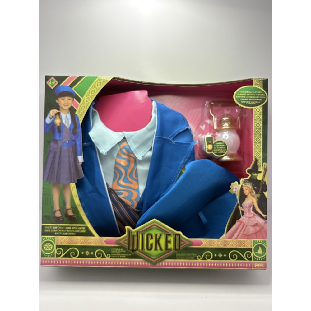 Universal's Wicked Deluxe Shiz University Uniform & Acces Girl Child Dress up